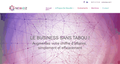 Desktop Screenshot of new-biz.fr